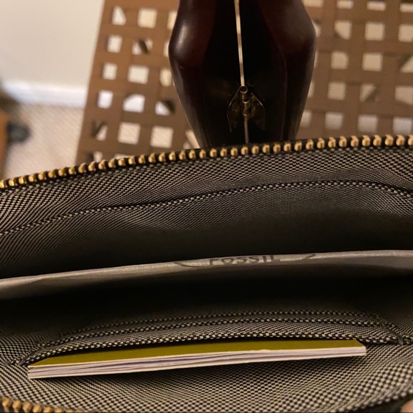 Fossil Black Multi-Colored Clutch/Wristlet - Picture 4 of 4